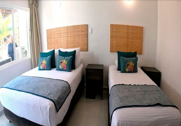 habitacion doble hotel blue reef
